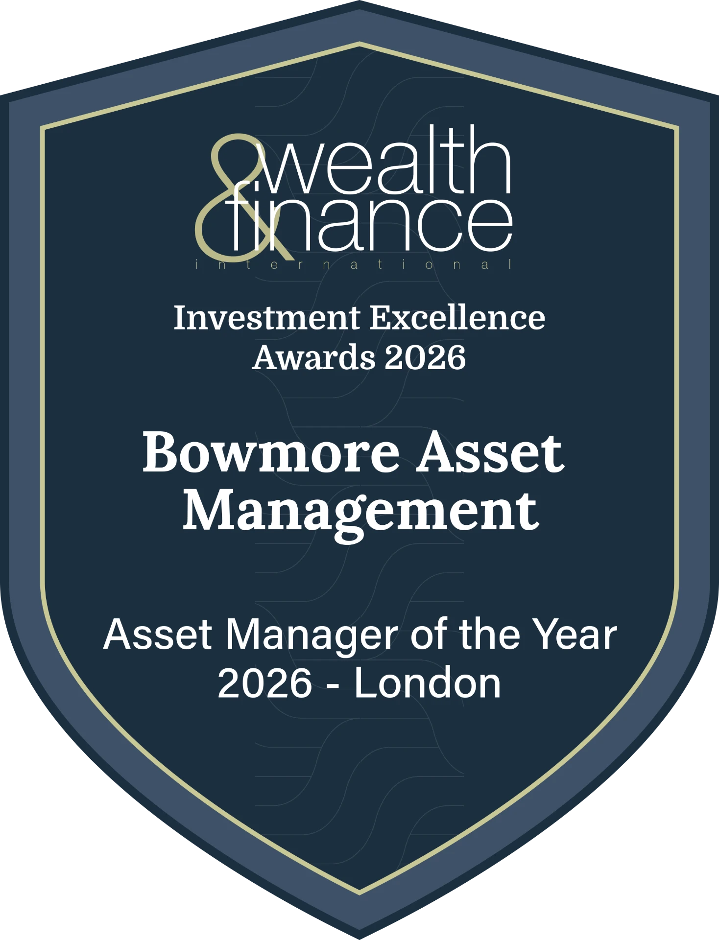 Investment Excellence Awards 2026 winner — Asset Manager of the Year 2026, London