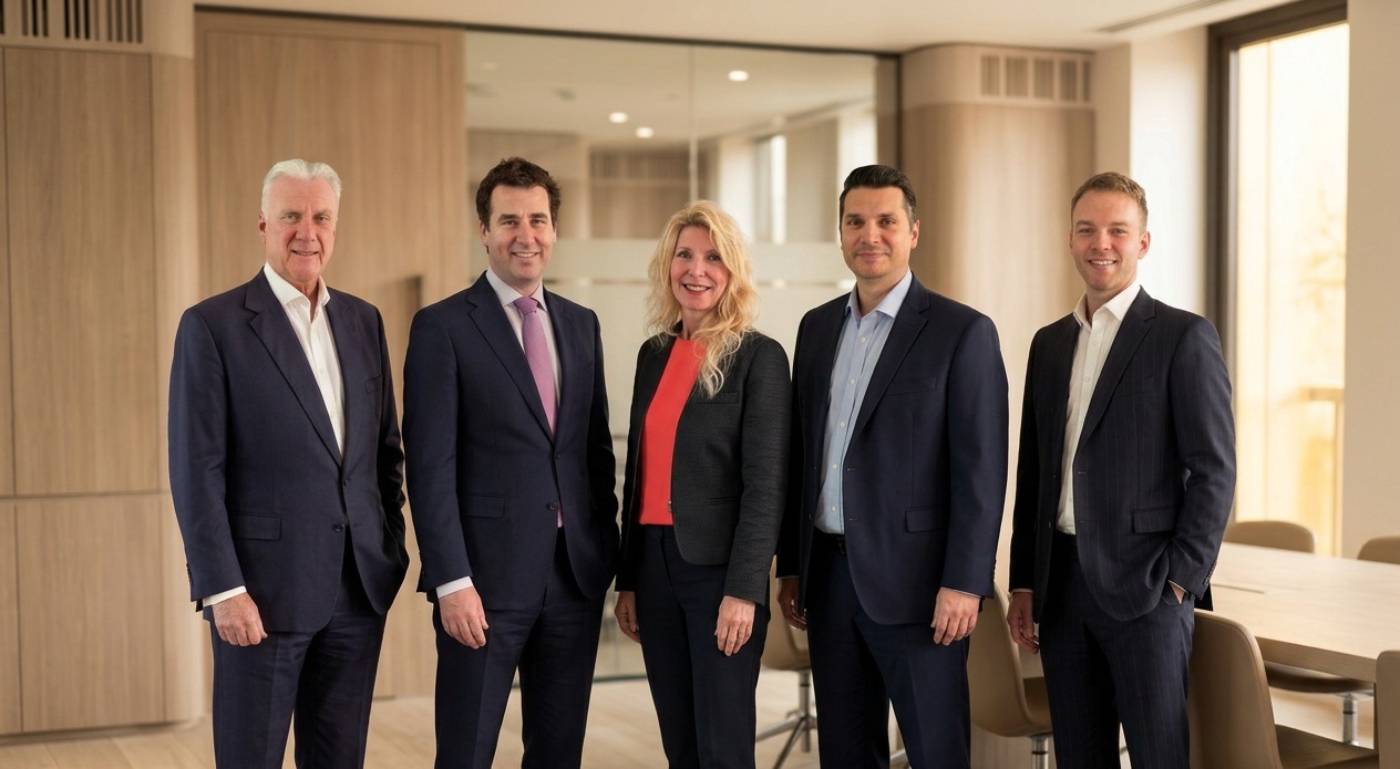 Bowmore leadership team standing together in the office